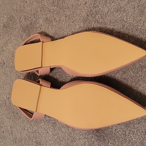 JustFab Flat Pink Shoes 8.5 - Picture 4 of 4